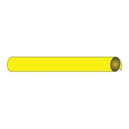 Nmc Pipemarker Precoiled, Blank Yellow, Fits, B6002 B6002